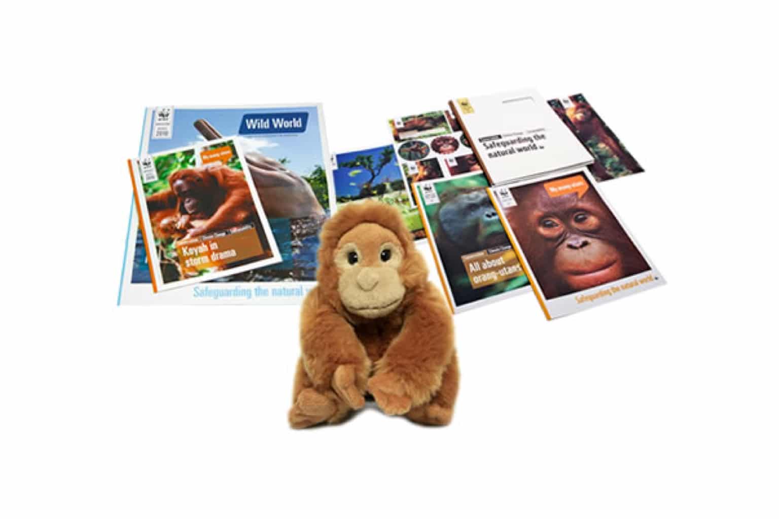 wwf orangutan toy